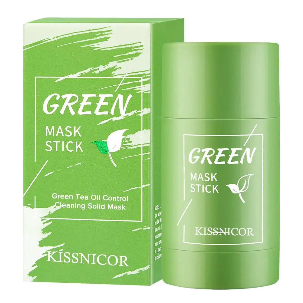 Green Tea Clay Stick Mask – Purify, Balance & Glow