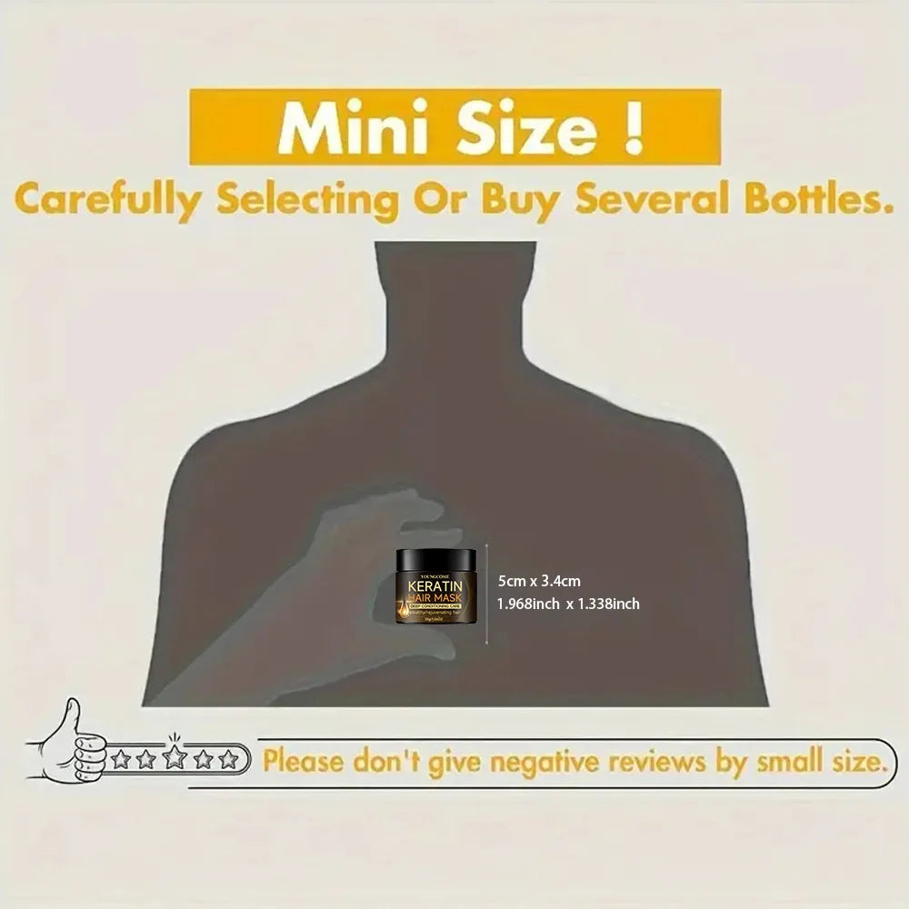 Keratin Repair Hair Mask – Smooth, Shine & Strengthen