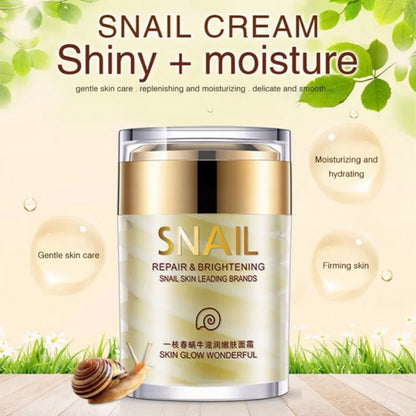 Snail Collagen Face Cream – Moisture, Firmness & Glow