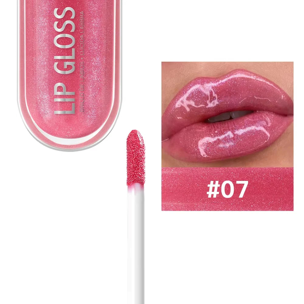 Mirror Shine Liquid Lip Gloss – 12 Radiant Shades