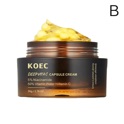Pink Collagen Capsule Cream – Plumping, Hydrating & Radiance Boost with 5% Niacinamide