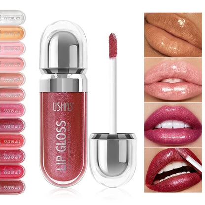 Mirror Shine Liquid Lip Gloss – 12 Radiant Shades