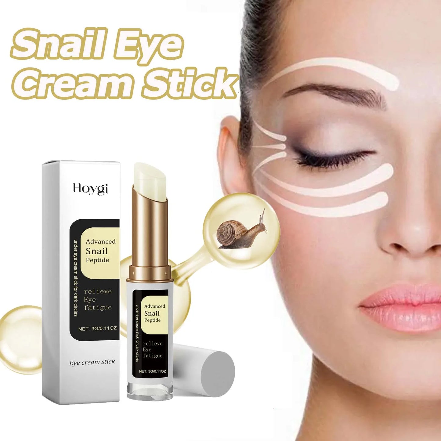 Snail Collagen Eye Stick – Bright, Smooth & Firm Eyes