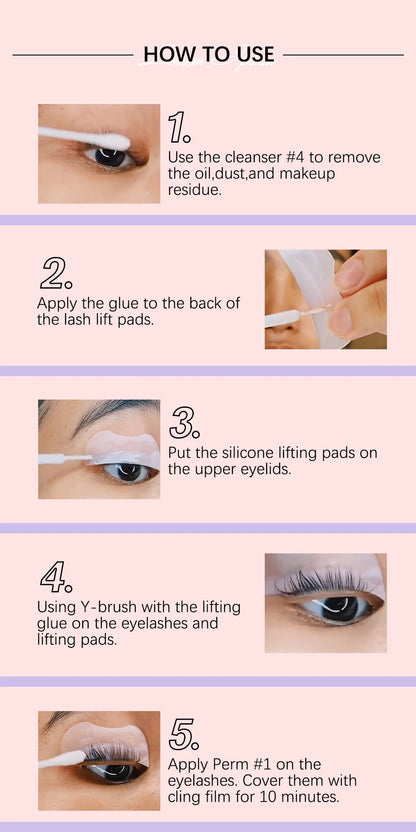 Lash Lift Pro Kit – Long-Lasting Curl; Nourishing Lash Care