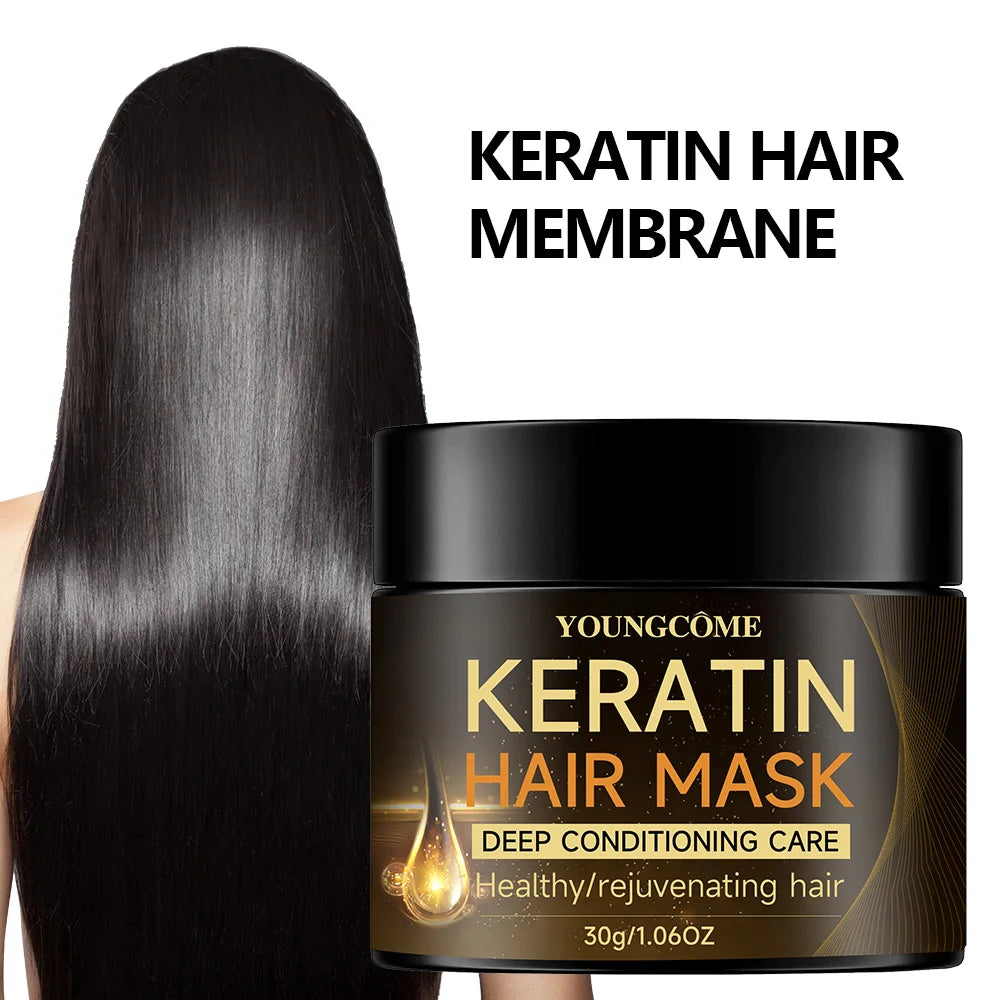 Keratin Repair Hair Mask – Smooth, Shine &amp; Strengthen