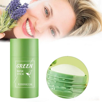 Green Tea Clay Stick Mask – Purify, Balance & Glow