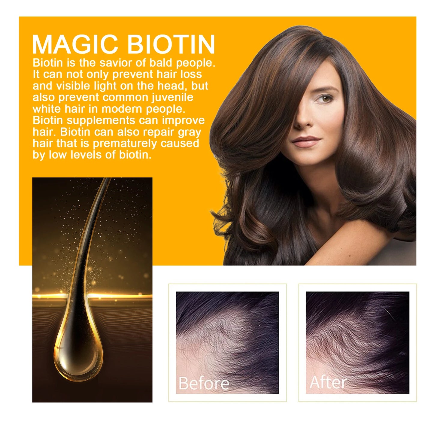 Magic Biotin Hair Serum – Strengthen, Repair, Revive
