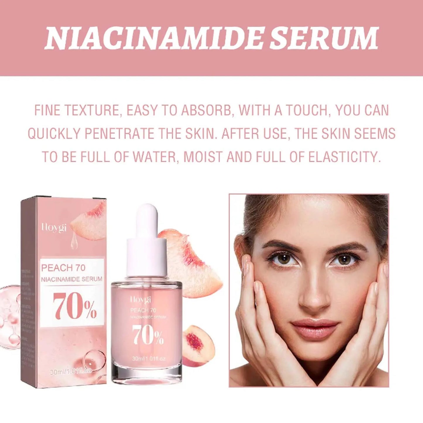 Peach Glow Serum – Brighten & Smooth Your Skin