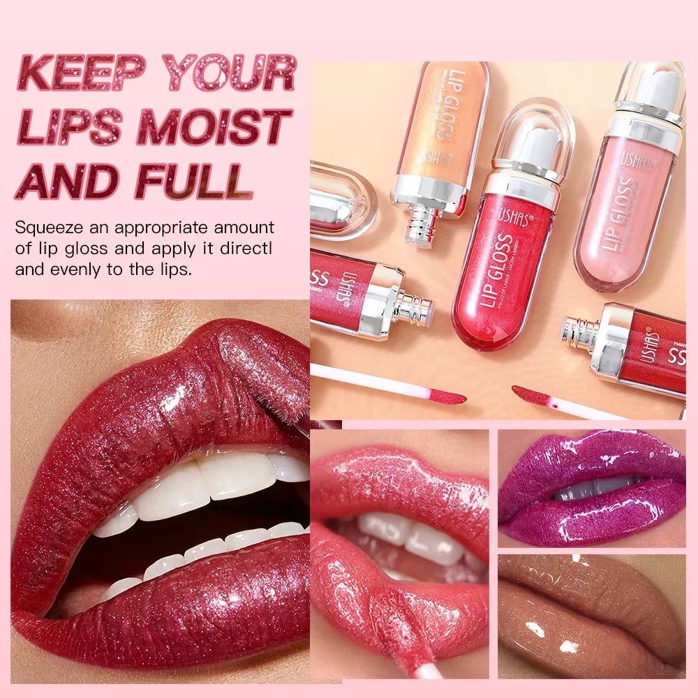 Mirror Shine Liquid Lip Gloss – 12 Radiant Shades