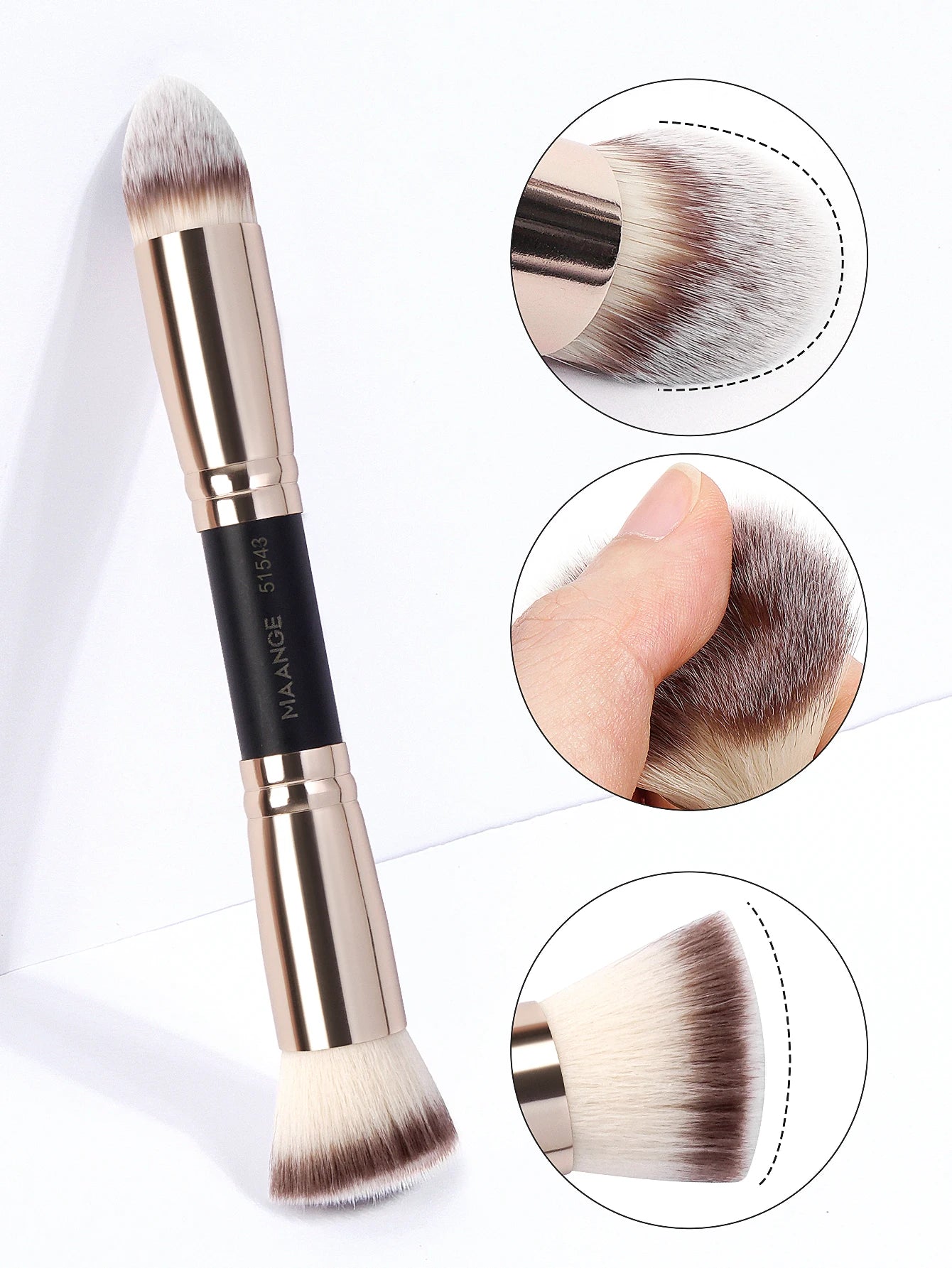 Essential 4-Piece Brush Set – Perfect, Blend, Glow
