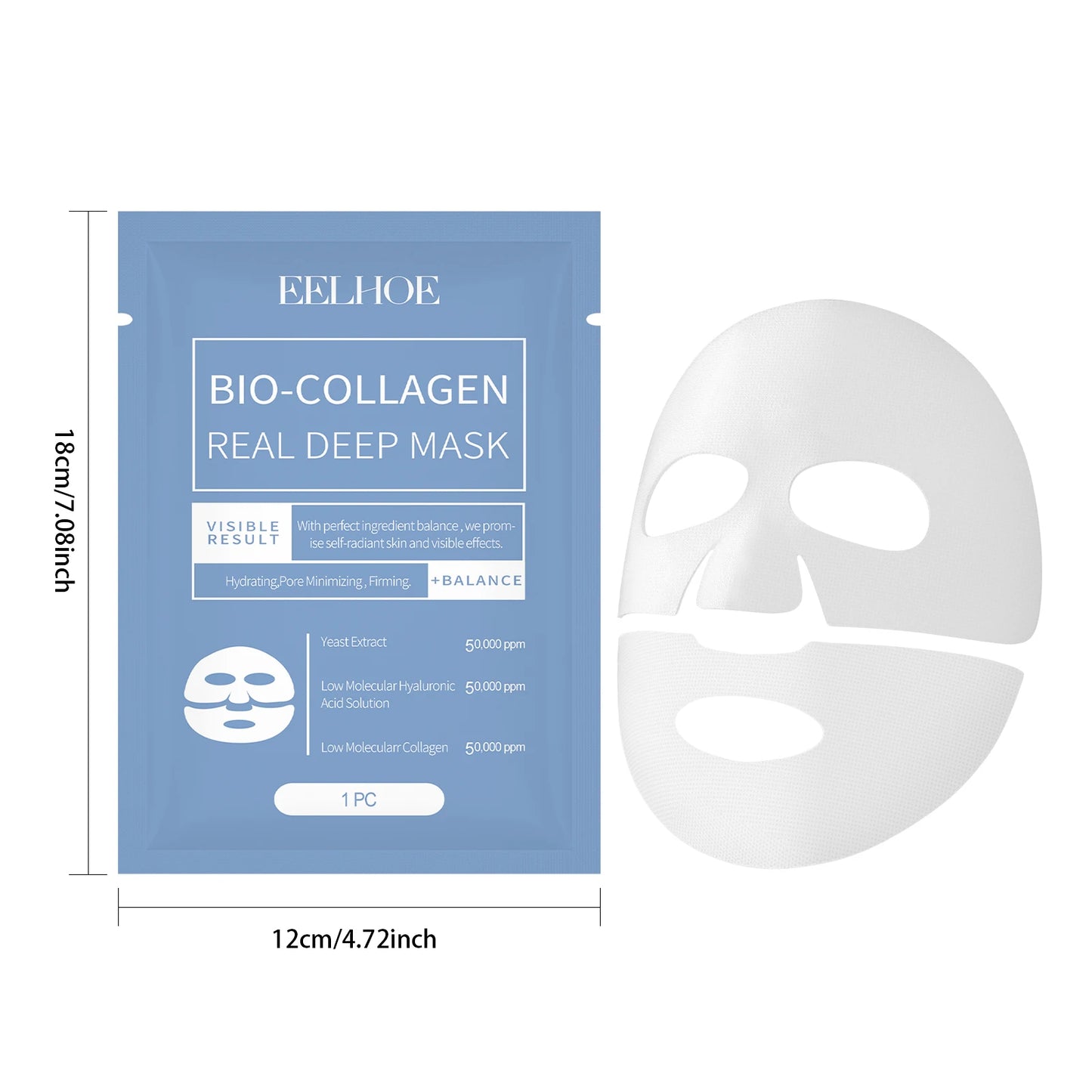 Bio Collagen Facial Mask – Lift, Hydrate & Glow