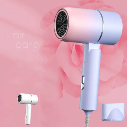 Foldable Travel Hair Dryer – Compact, Lightweight; Constant Temperature Technology