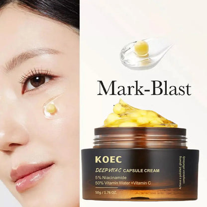 Pink Collagen Capsule Cream – Plumping, Hydrating & Radiance Boost with 5% Niacinamide