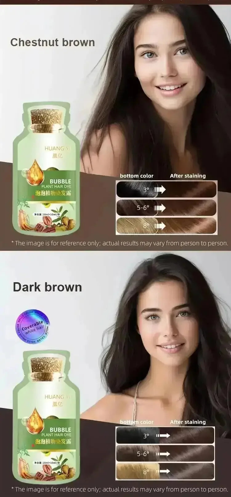 Natural Herbal Hair Color Shampoo – 5-Minute Transformation