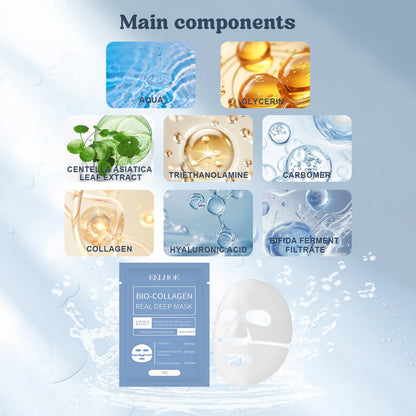 Bio Collagen Facial Mask – Lift, Hydrate & Glow