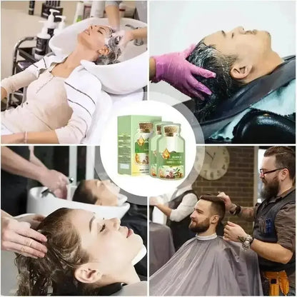 Natural Herbal Hair Color Shampoo – 5-Minute Transformation