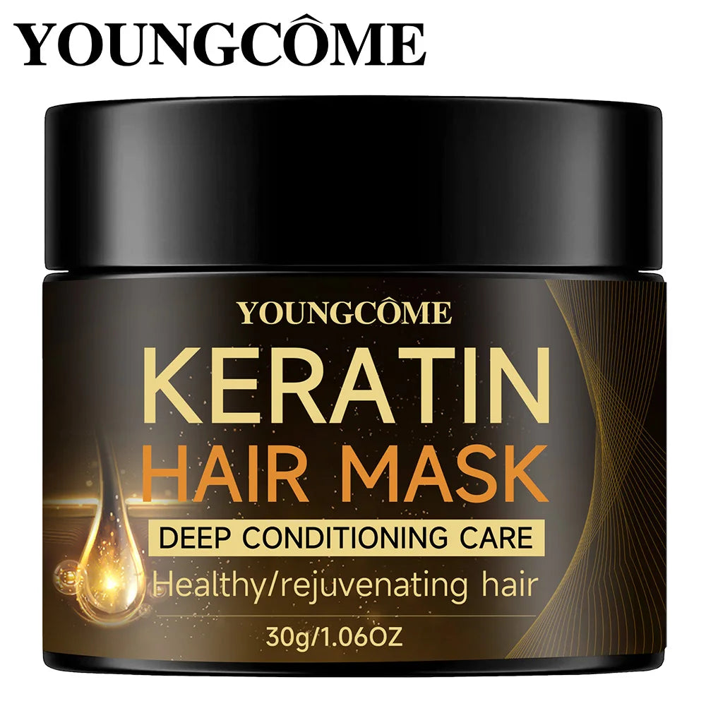 Keratin Repair Hair Mask – Smooth, Shine &amp; Strengthen