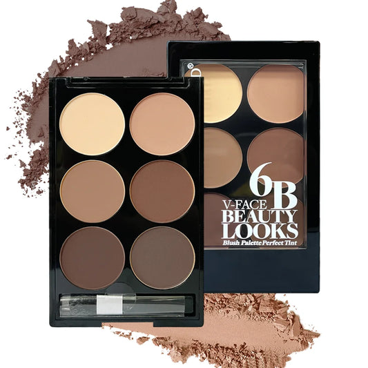 6-Color Contour - Highlight Palette – Sculpt, Glow; Define