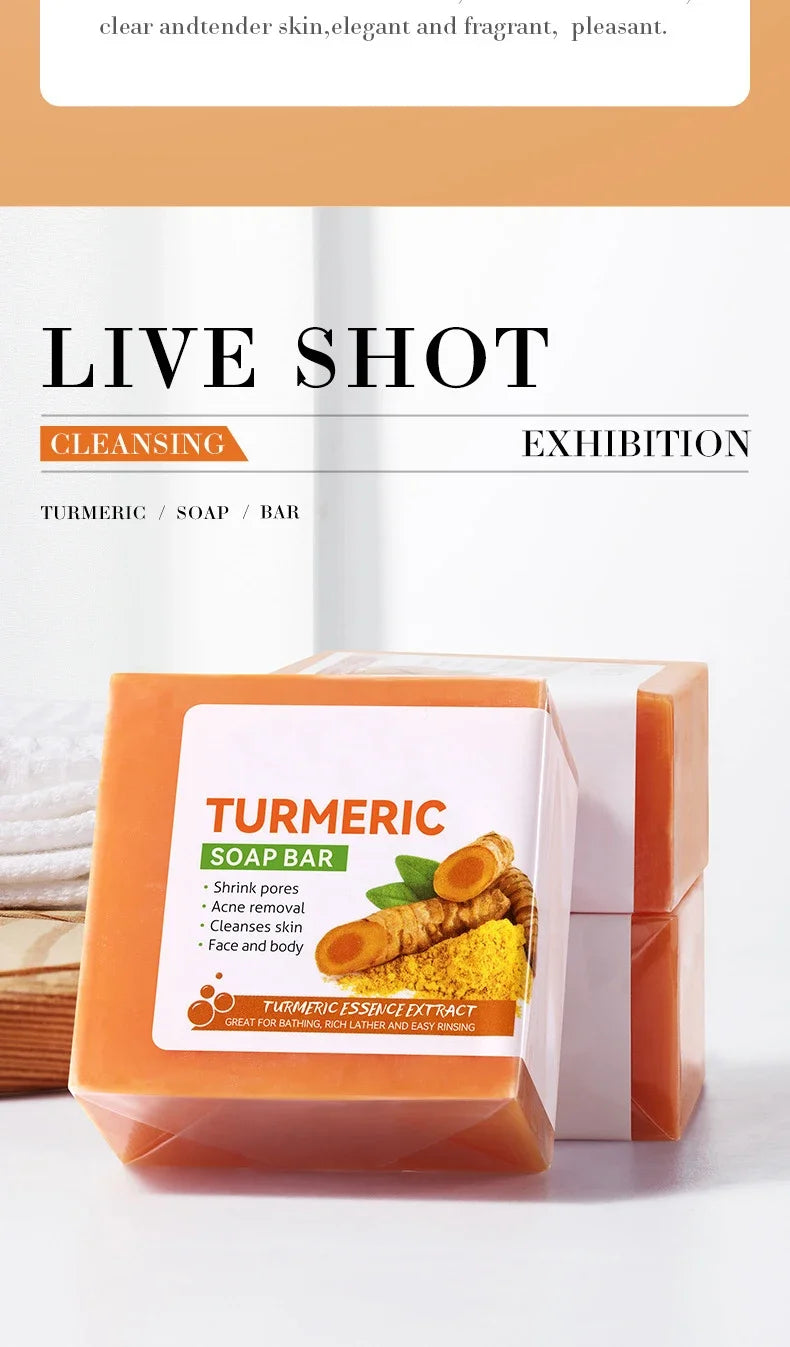 Turmeric Glow Soap – Brighten, Cleanse & Renew