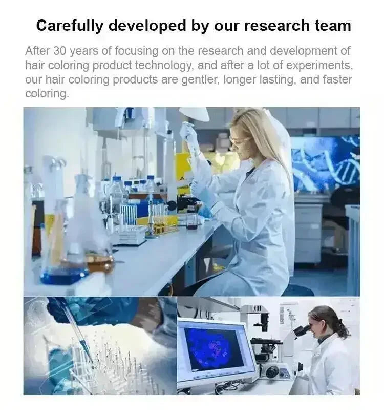 Natural Herbal Hair Color Shampoo – 5-Minute Transformation