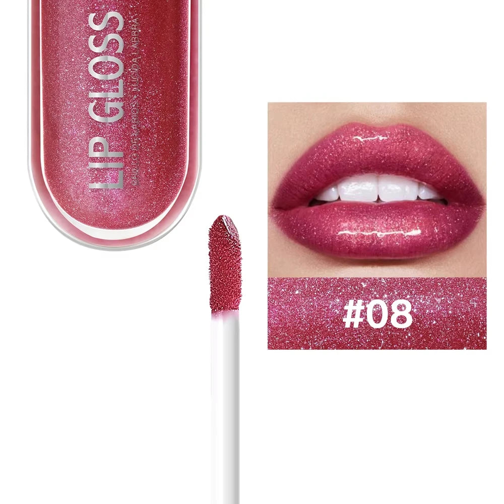 Mirror Shine Liquid Lip Gloss – 12 Radiant Shades